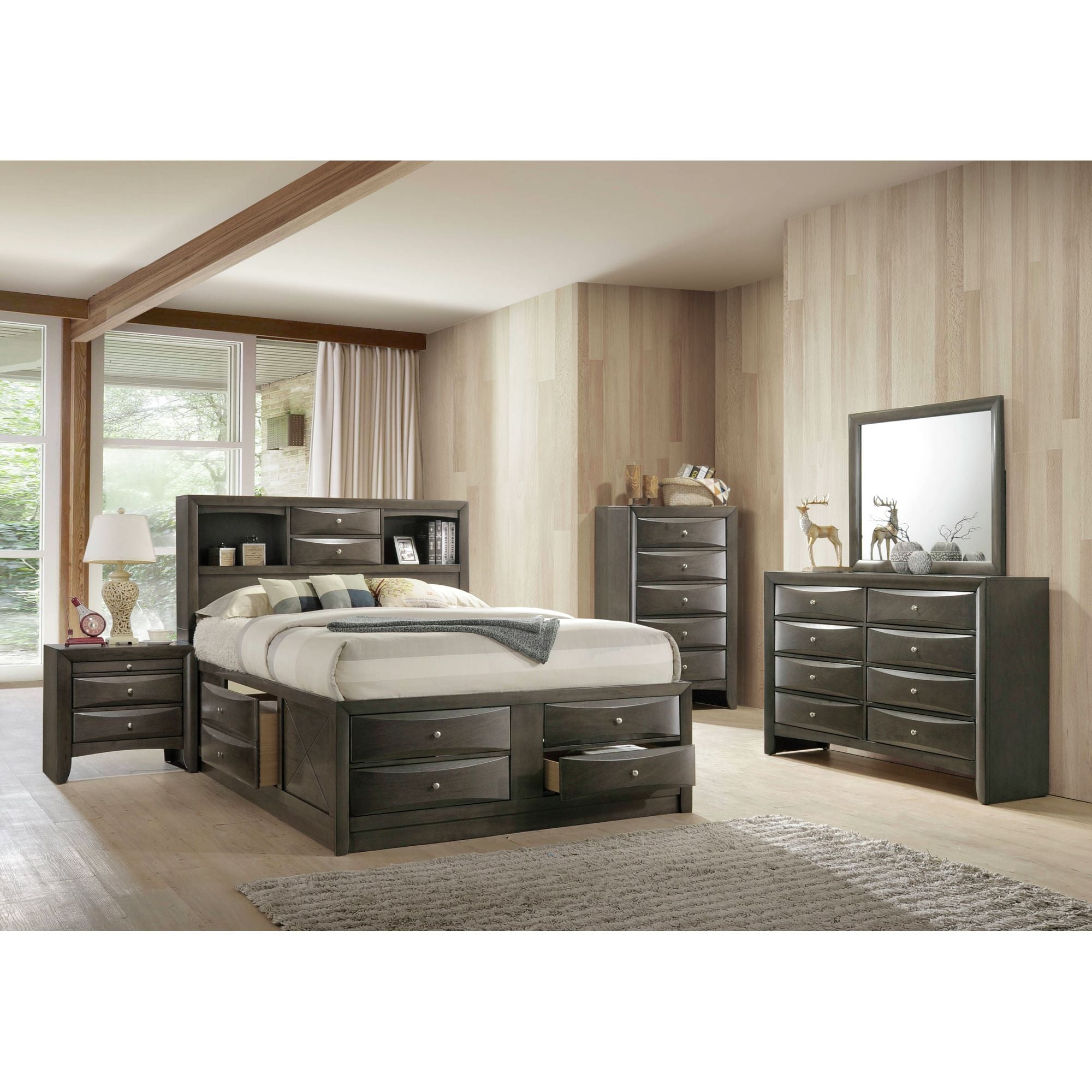 Emily Nightstand Grey