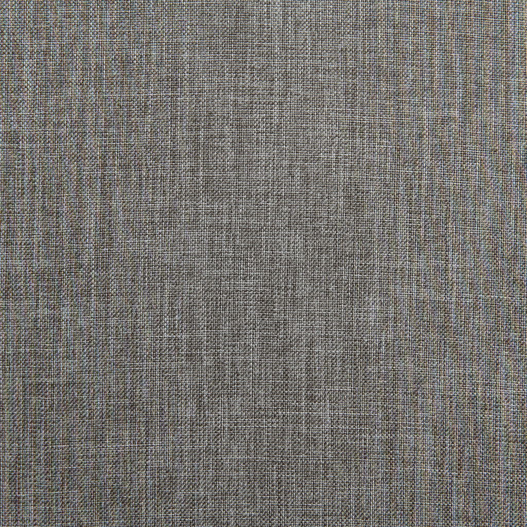 Everdeen Bench W/ Grey Fabric And Nail Heads In Charcoal
