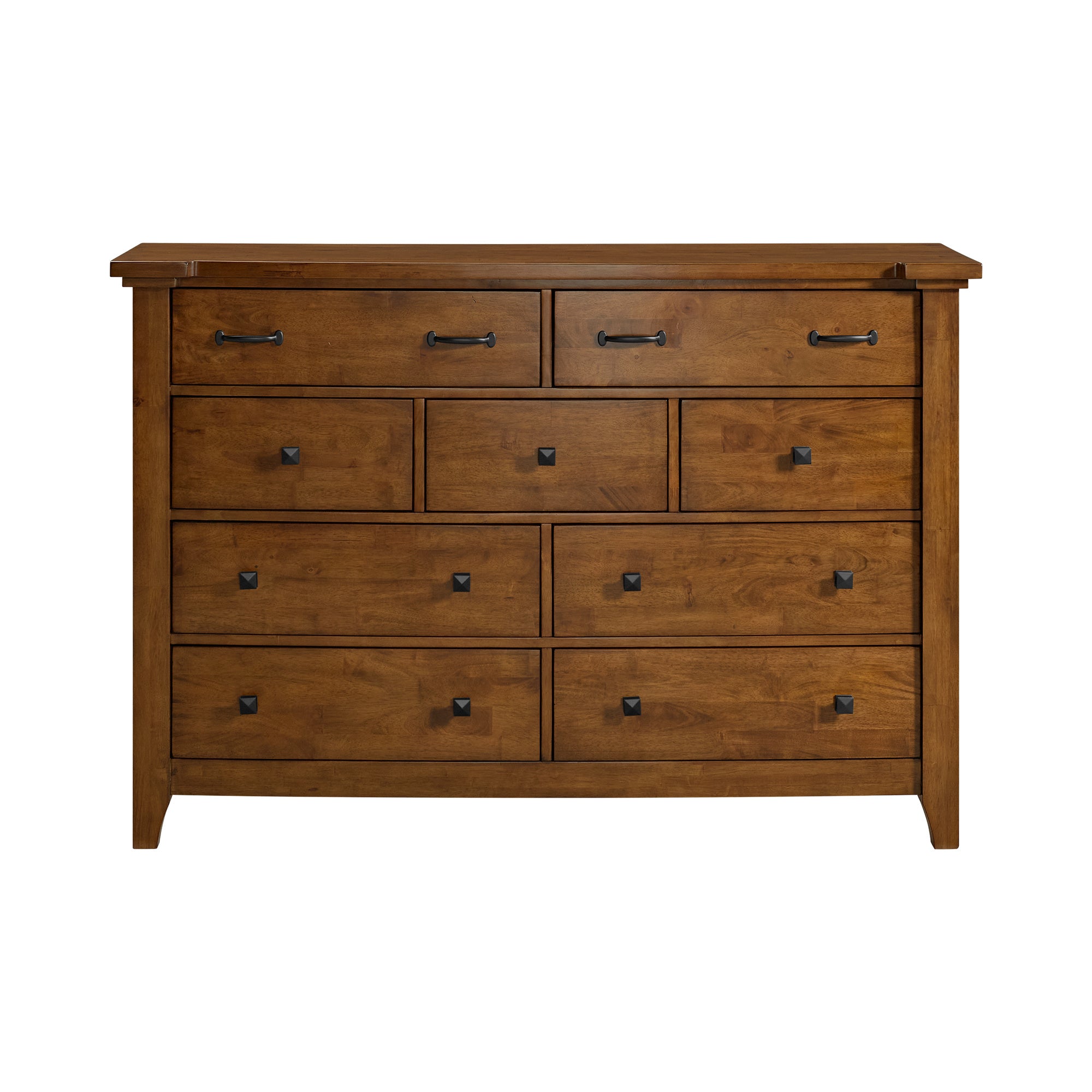 Gage 9-Drawer Dresser In Chestnut