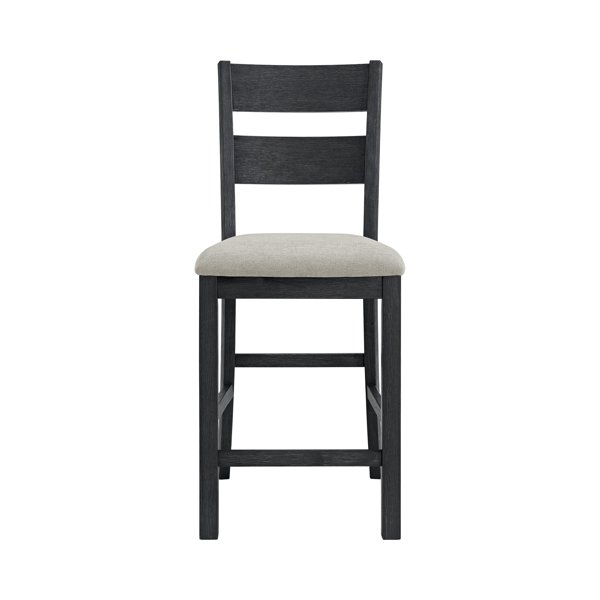 Garcia 5Pc Counter Set With Table And 4 Chairs In Black