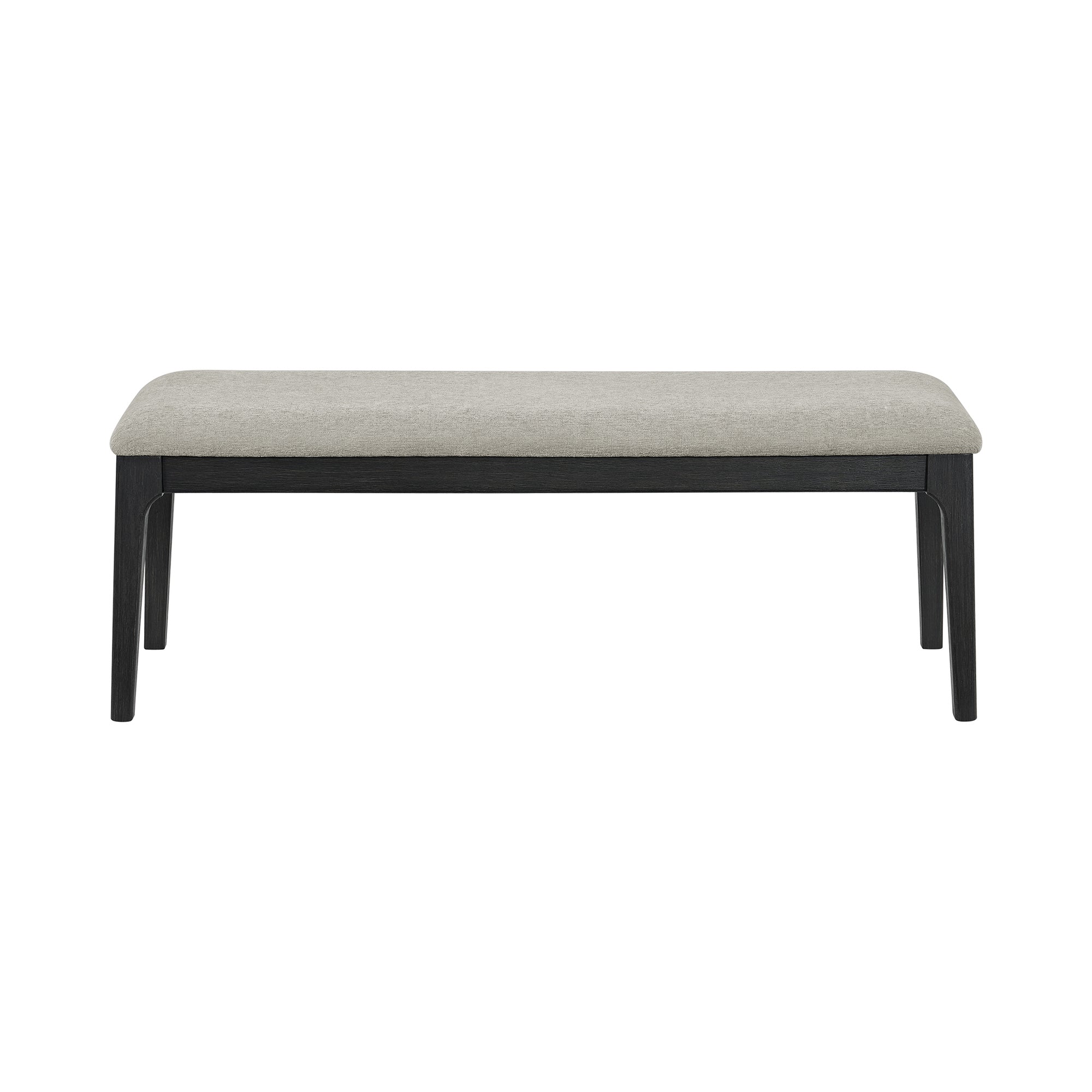Garcia 6Pc Dining Set With Table, 4 Chairs, And Bench In Black
