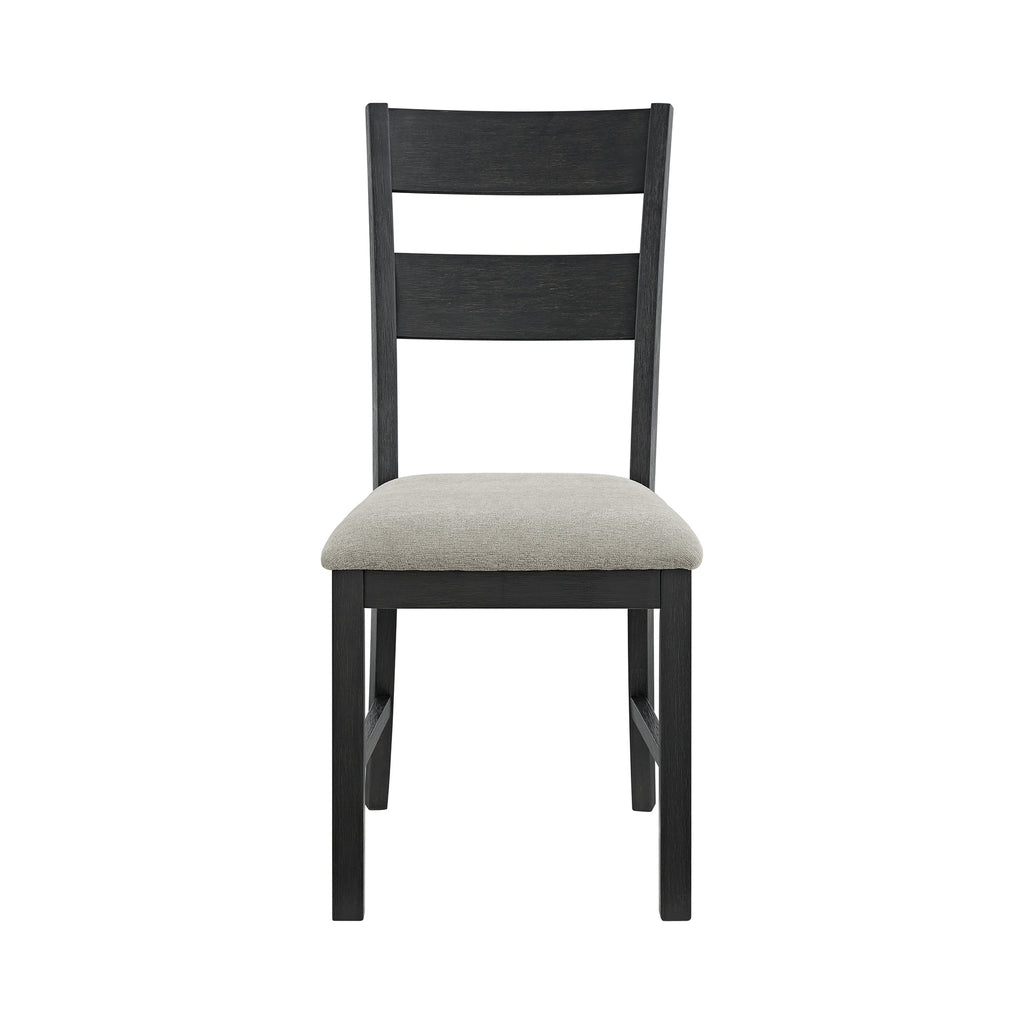 Garcia 6Pc Dining Set With Table, 4 Chairs, And Bench In Black