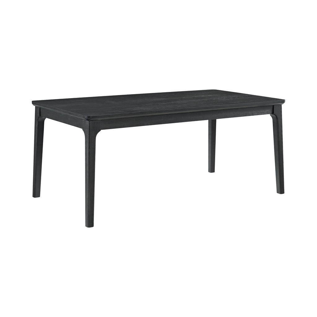 Garcia 6Pc Dining Set With Table, 4 Chairs, And Bench In Black