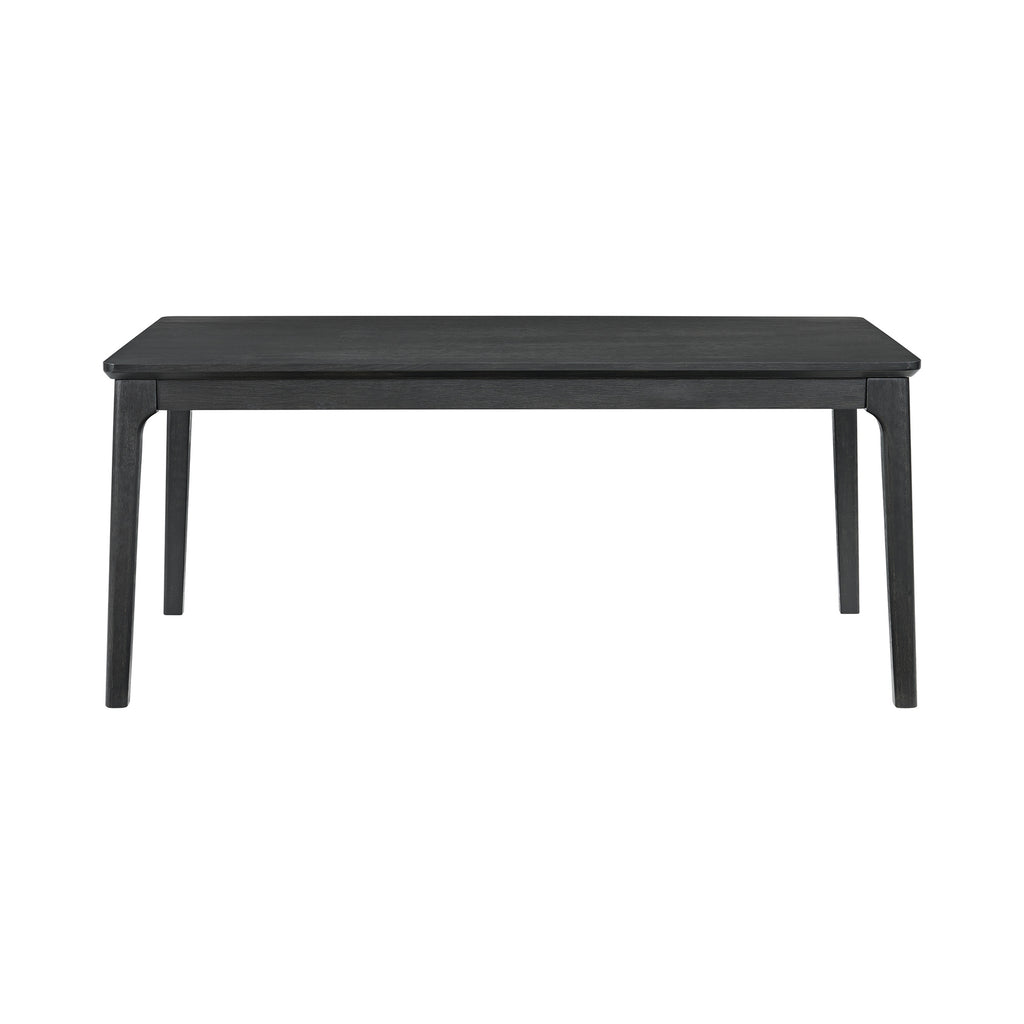 Garcia 6Pc Dining Set With Table, 4 Chairs, And Bench In Black