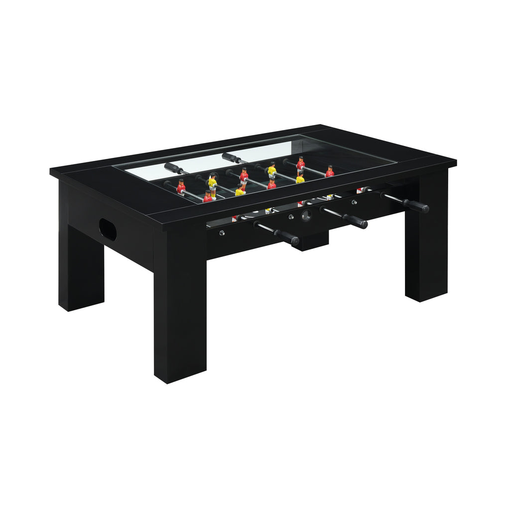 Giga Foosball Table (Ssg-110601) Black Foosball Table