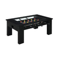 Giga Foosball Table (Ssg-110601) Black Foosball Table
