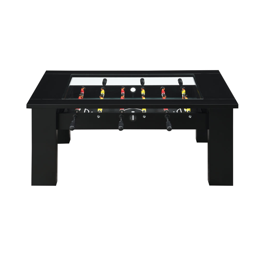 Giga Foosball Table (Ssg-110601) Black Foosball Table