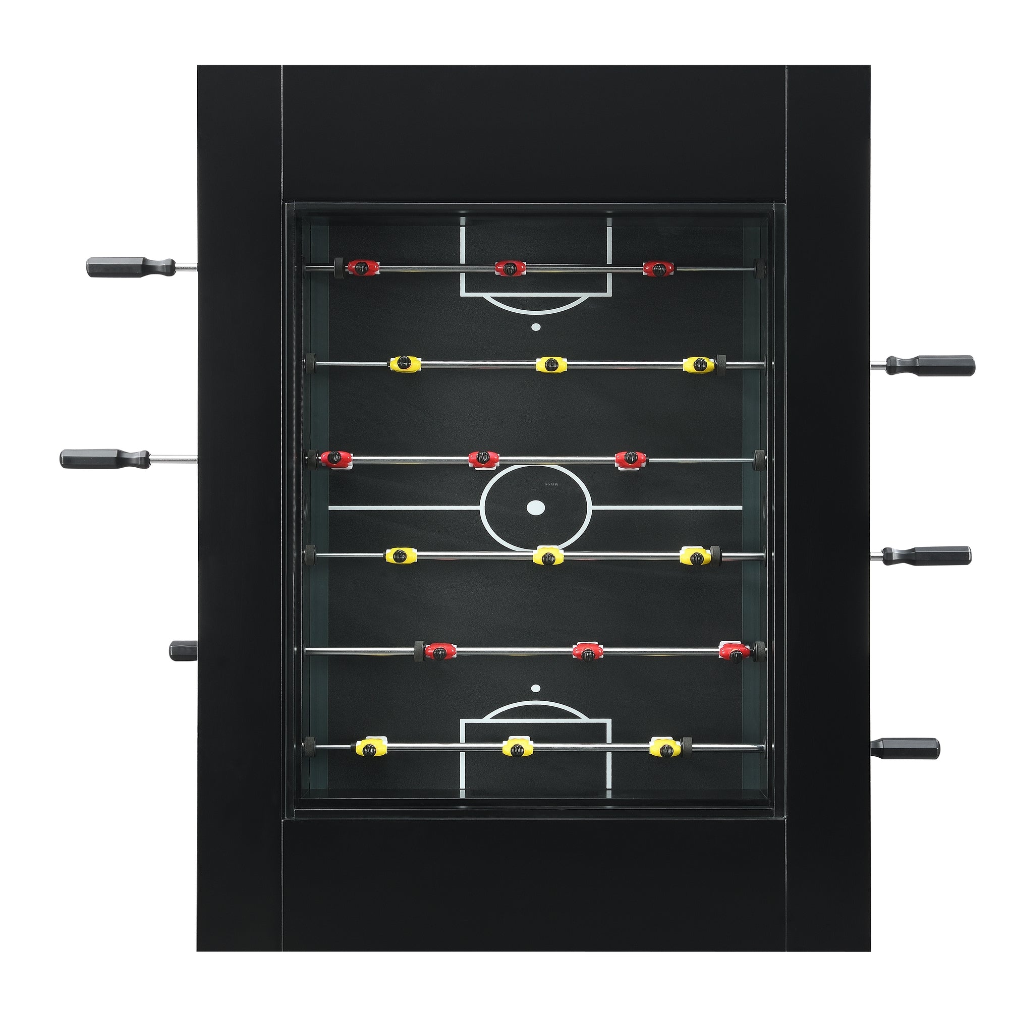 Giga Foosball Table (Ssg-110601) Black Foosball Table