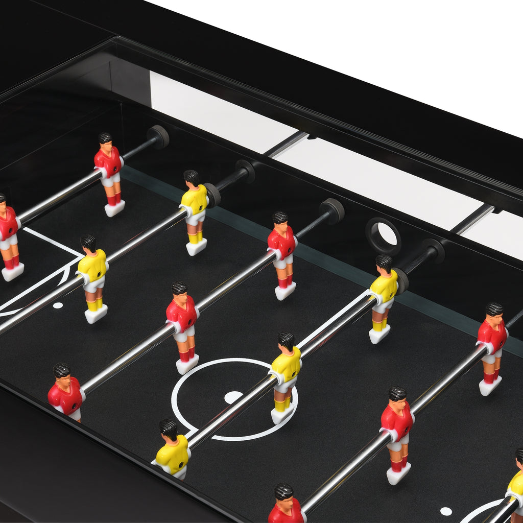 Giga Foosball Table (Ssg-110601) Black Foosball Table