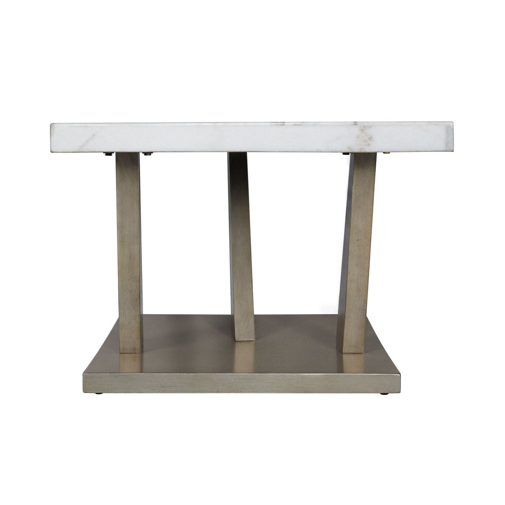 Greta Rectangular Coffee Table In Grey