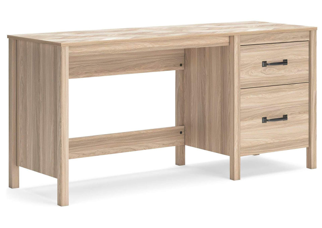 Battelle 60" Home Office Desk angled view