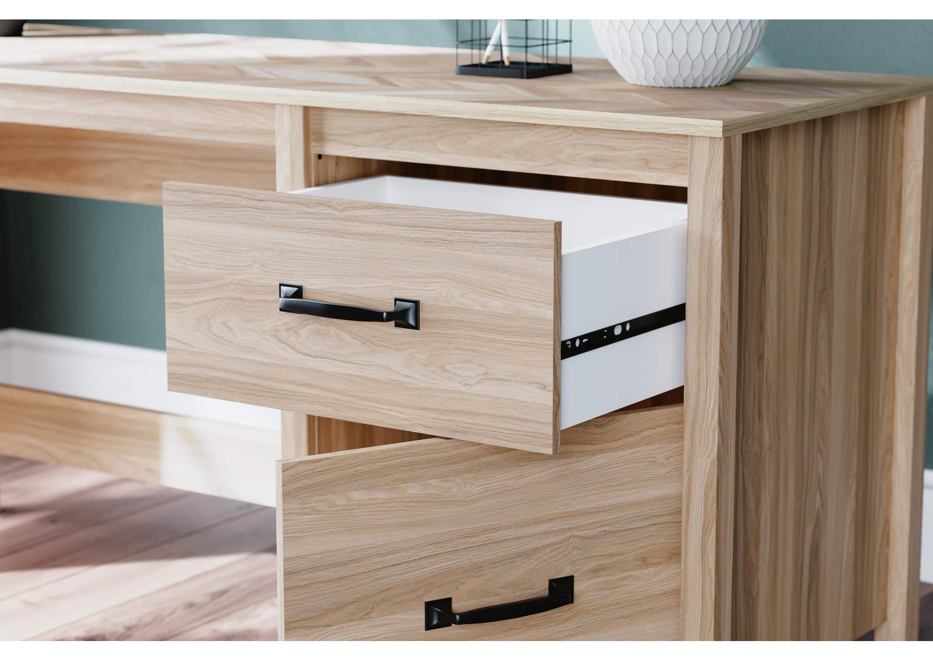Battelle 60" Home Office Desk detail