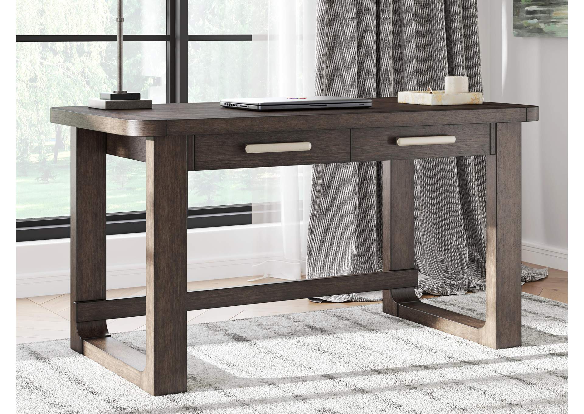 Breckington Home Office Desk with Chair