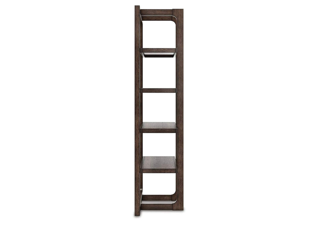 Breckington Home Office Desk with Chair and Storage side view