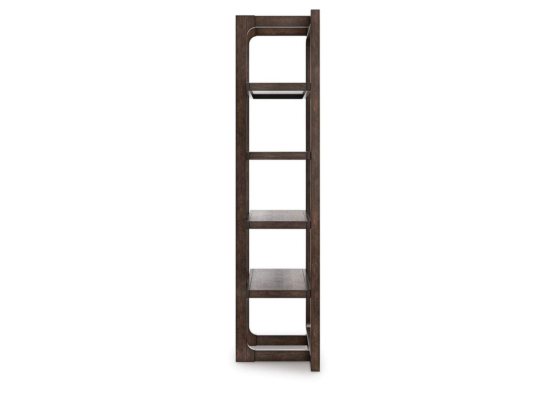 Breckington Home Office Desk with Chair and Storage side view