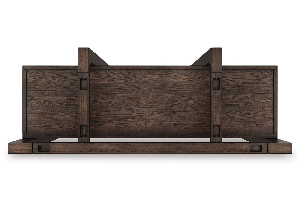 Breckington Home Office Desk with Chair and Storage