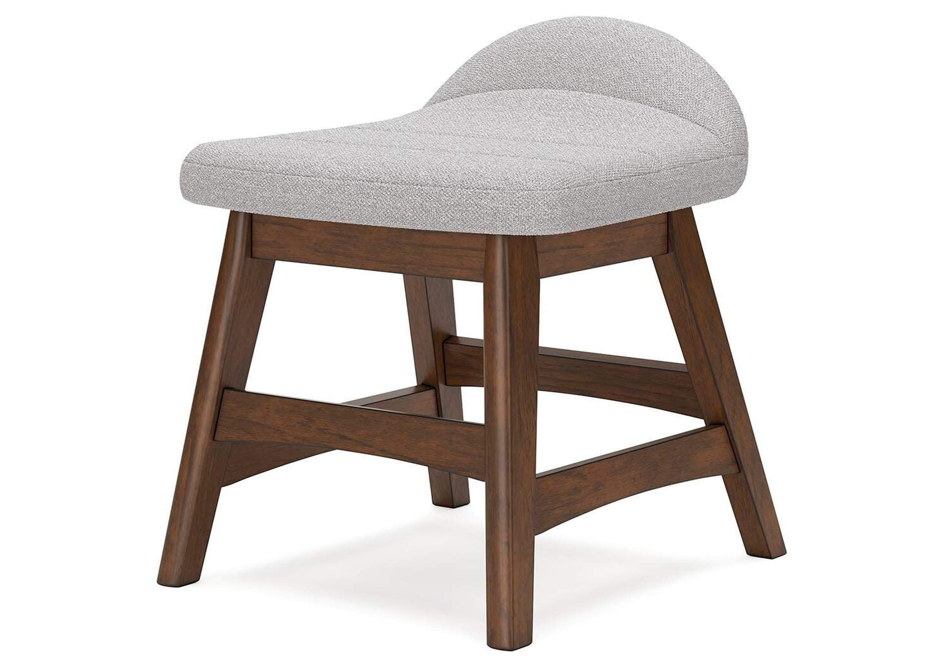Lyncott Home Office Desk with Chair and Storage angled view