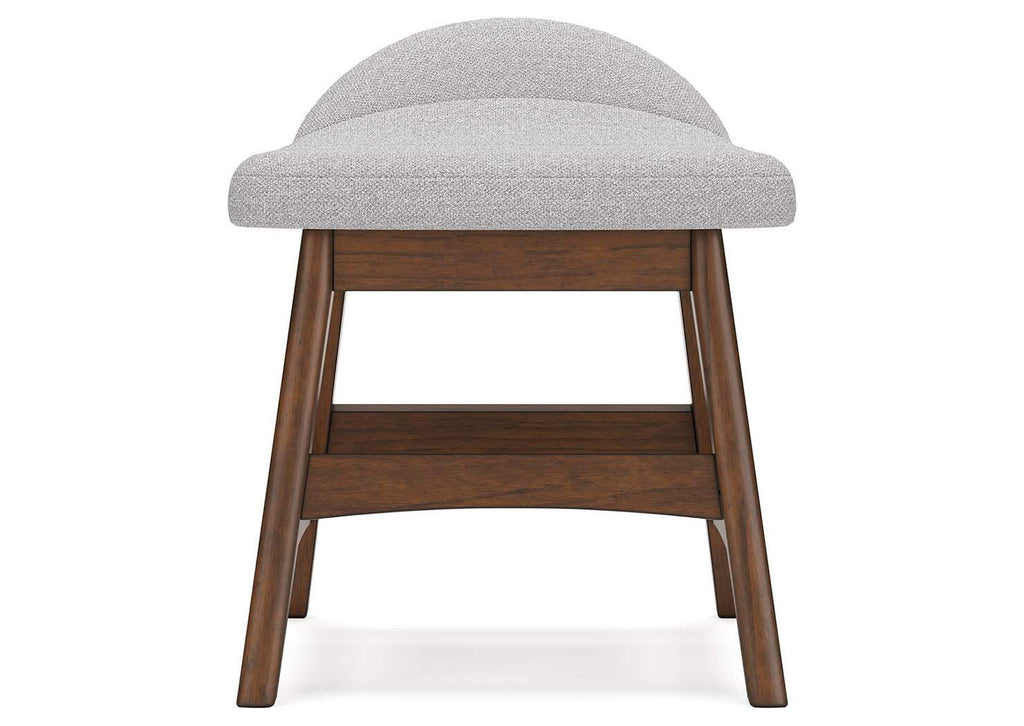 Lyncott Home Office Desk with Chair front view