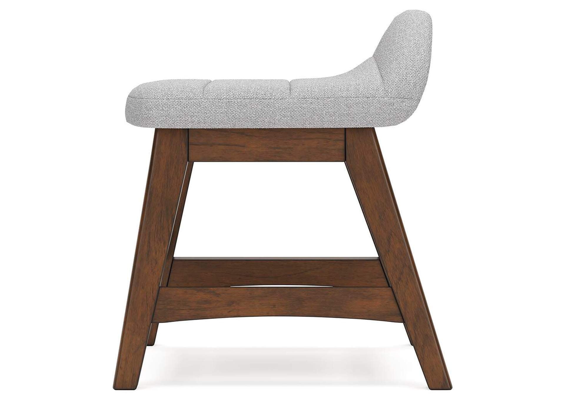 Lyncott Home Office Desk with Chair side view