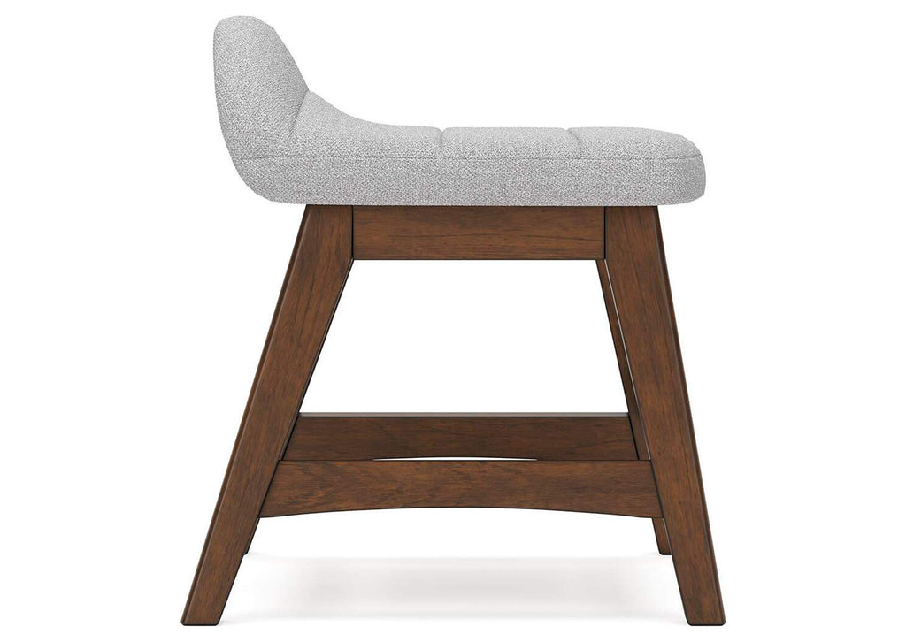 Lyncott Home Office Desk with Chair side view