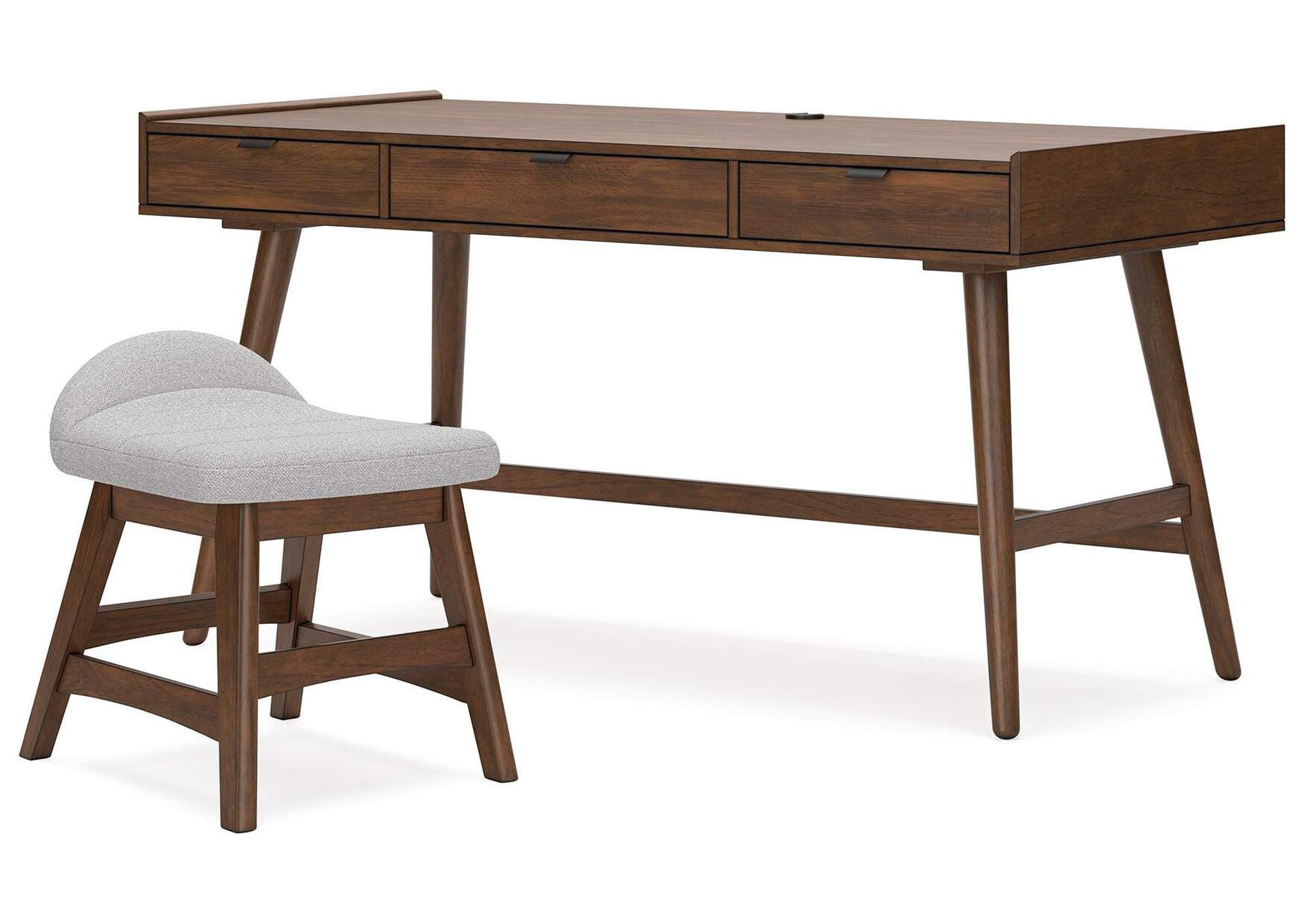 Lyncott Home Office Desk with Chair