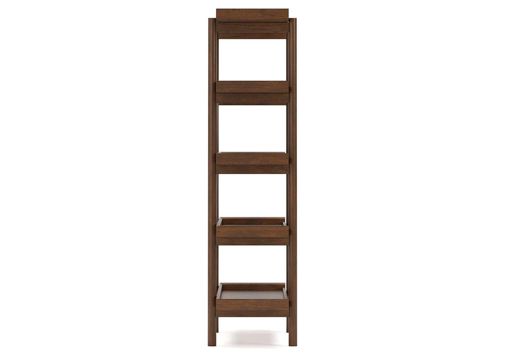 Lyncott 70" Bookcase side view