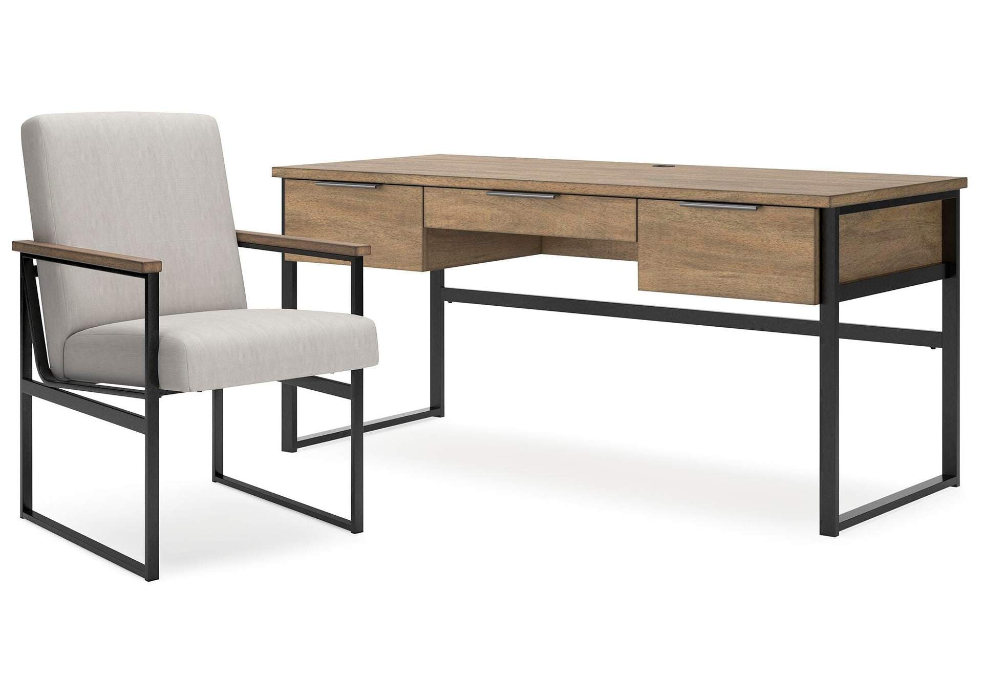 Montia Home Office Desk with Chair