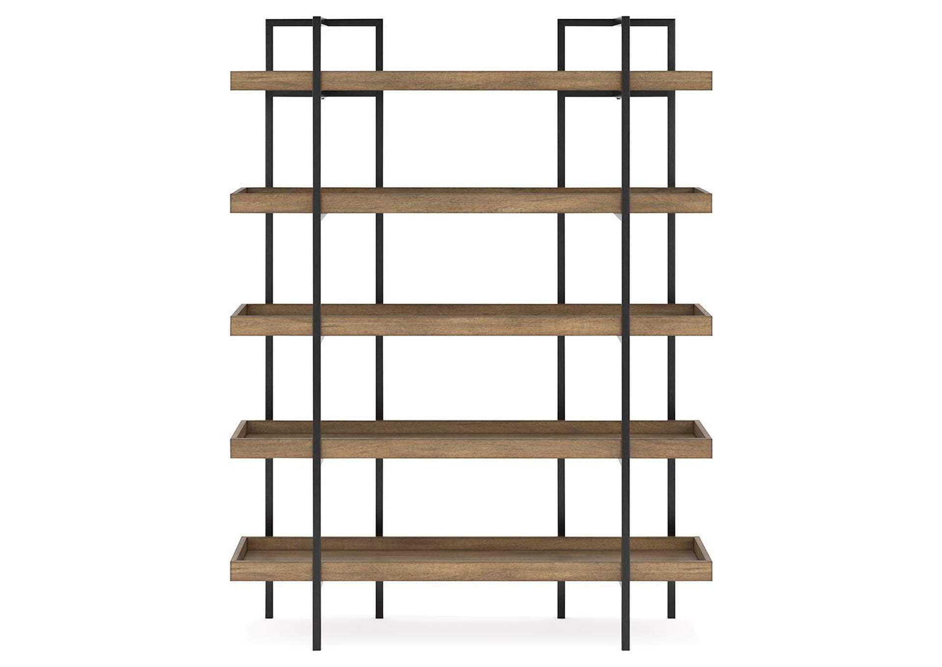 Montia Home Office Desk with Chair and Bookcase