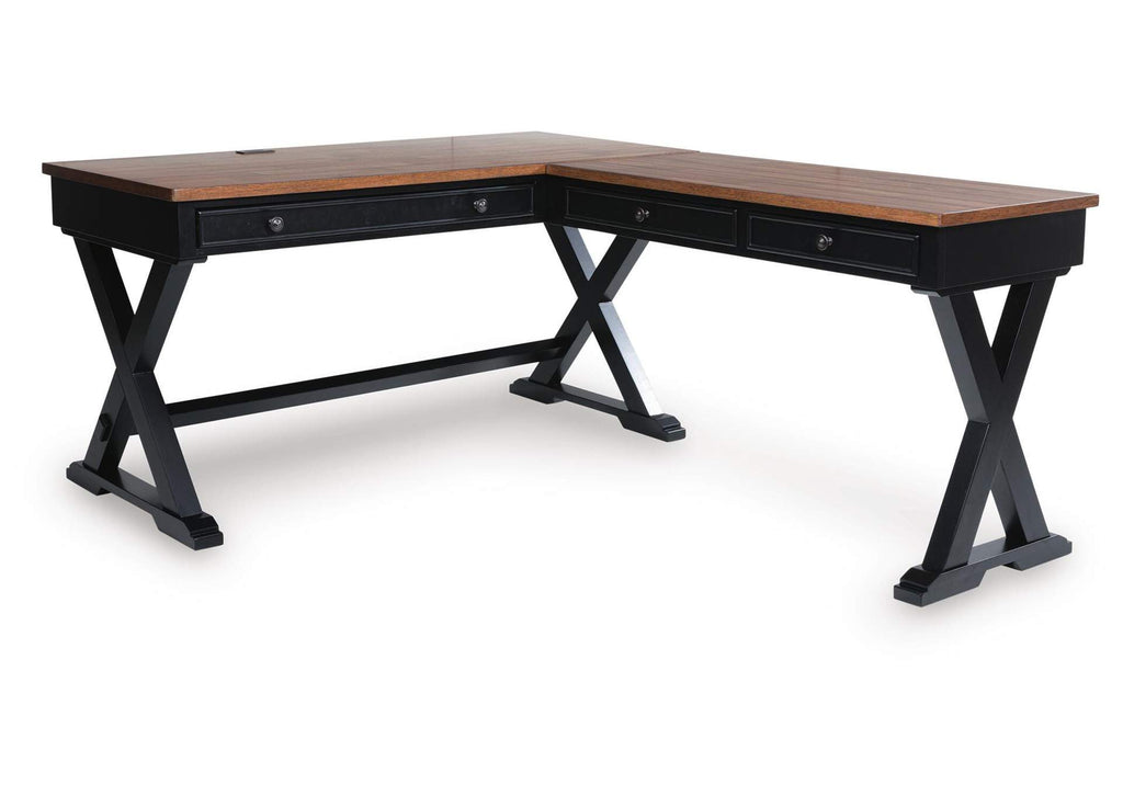 Wildenauer Home Office Desk angled view