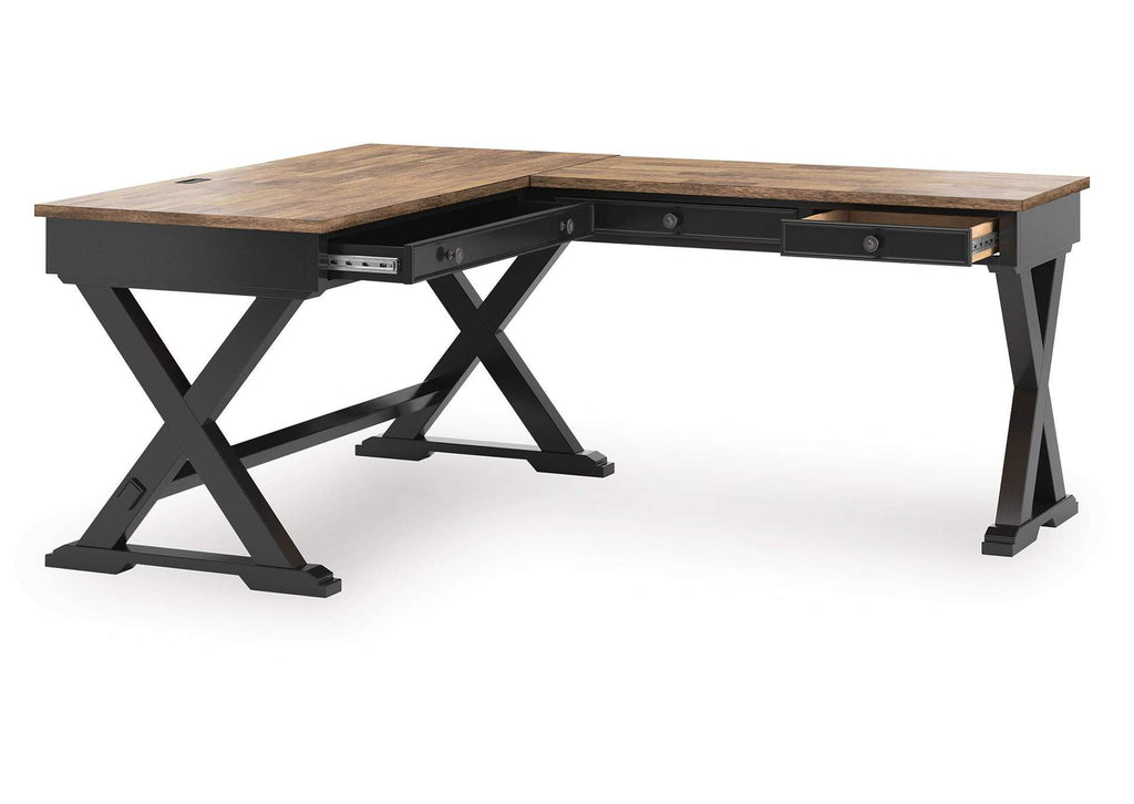 Wildenauer Home Office Desk angled view