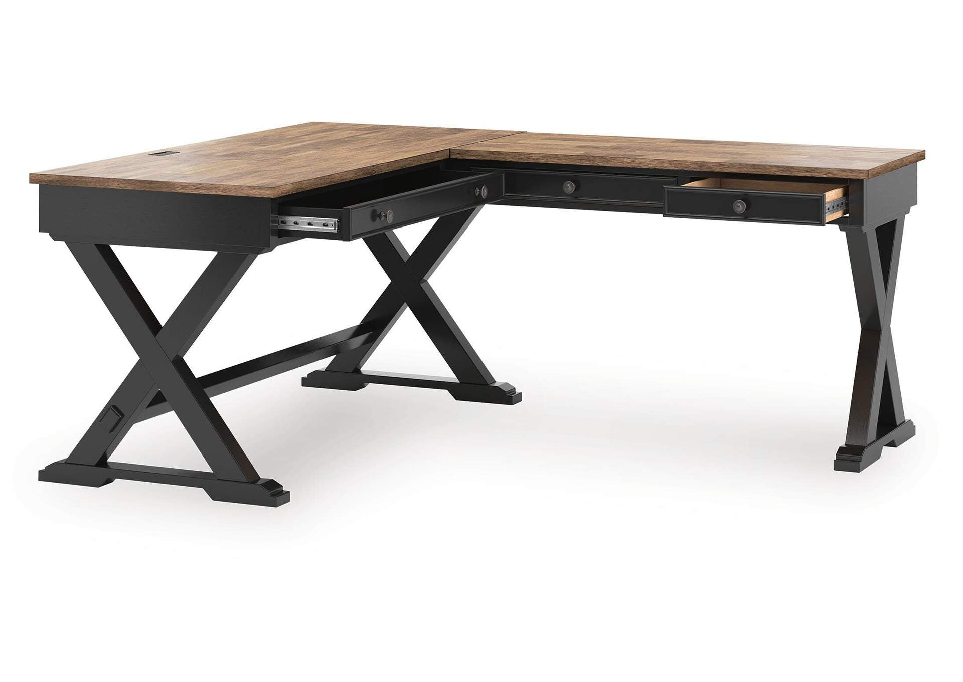 Wildenauer Home Office Desk angled view