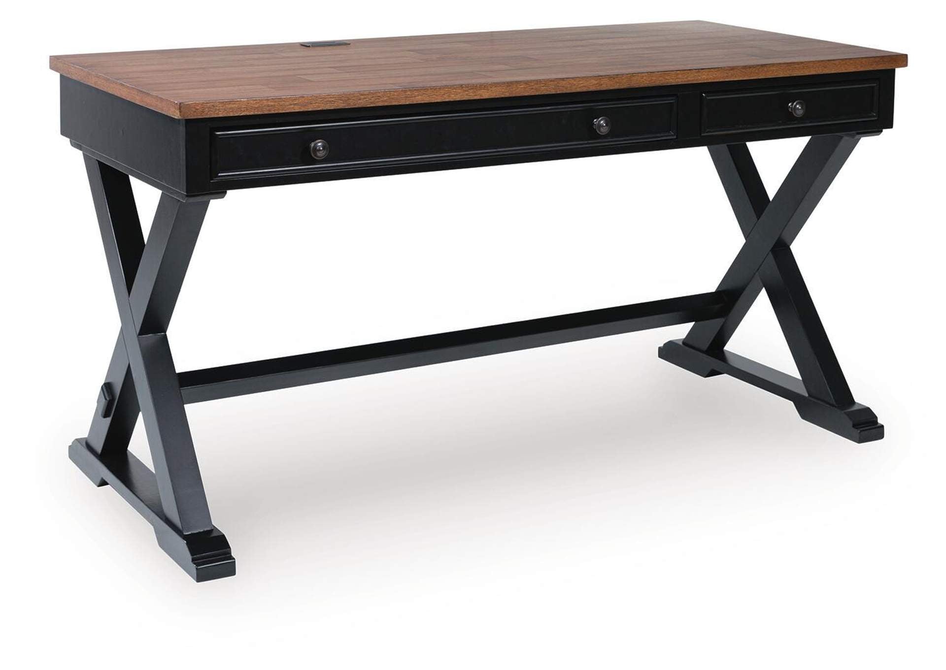 Wildenauer 60" Home Office Desk angled view