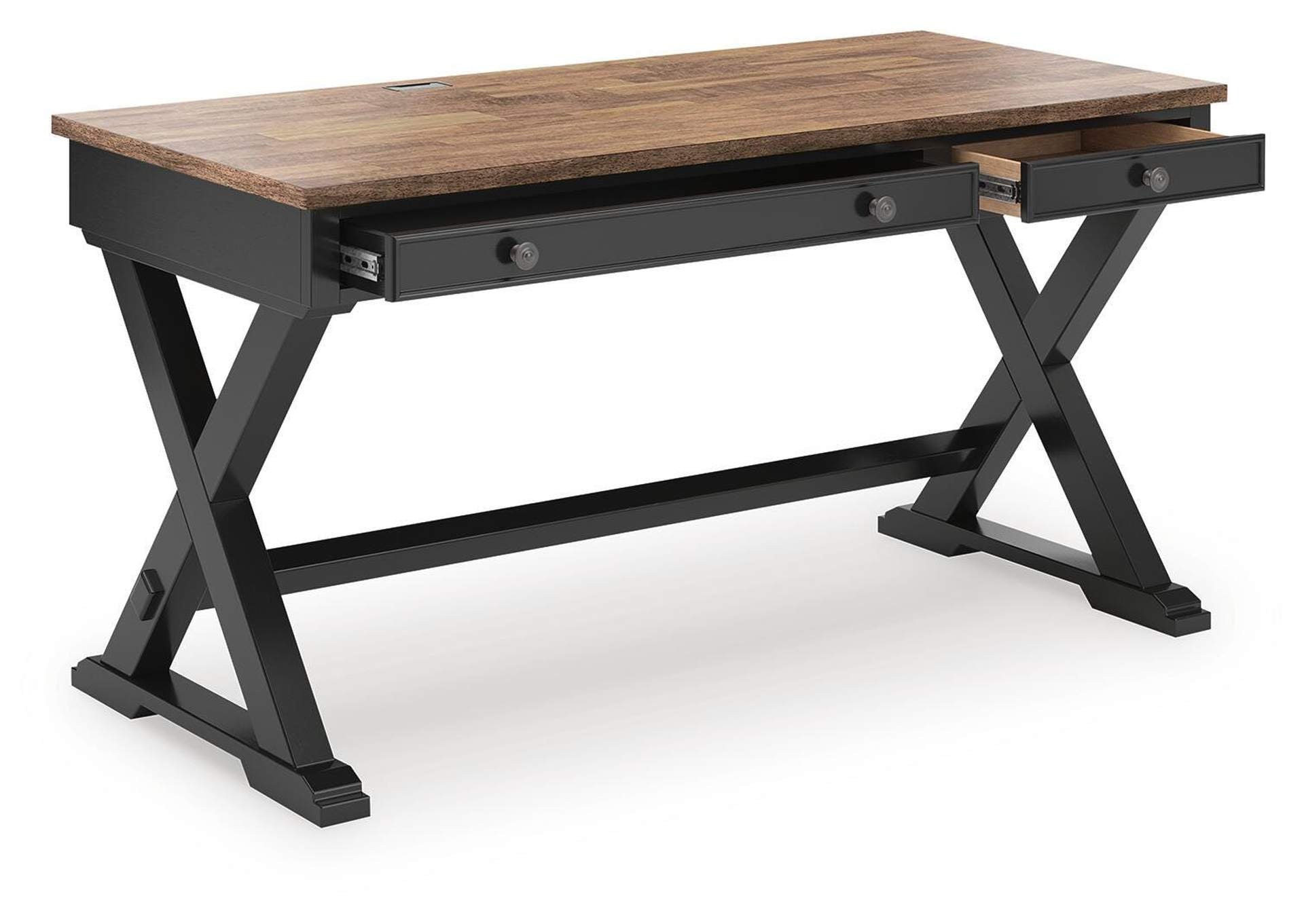 Wildenauer 60" Home Office Desk angled view
