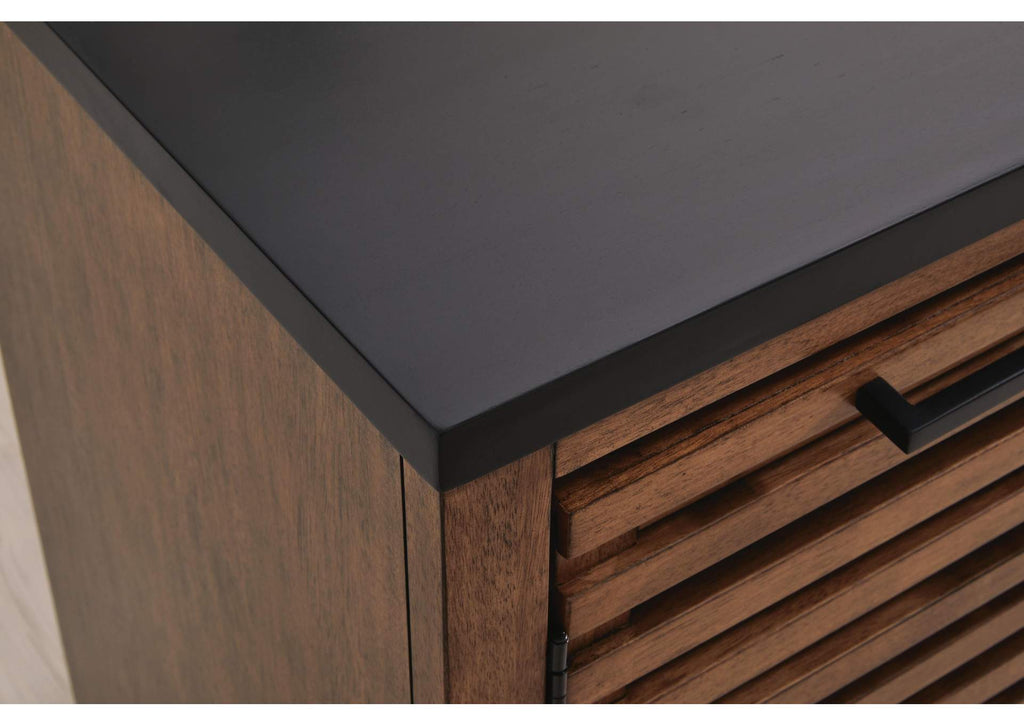 Kallari Credenza with Desk Return