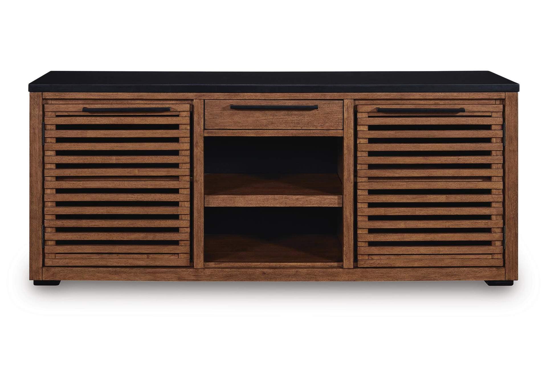 Kallari Credenza with Desk Return