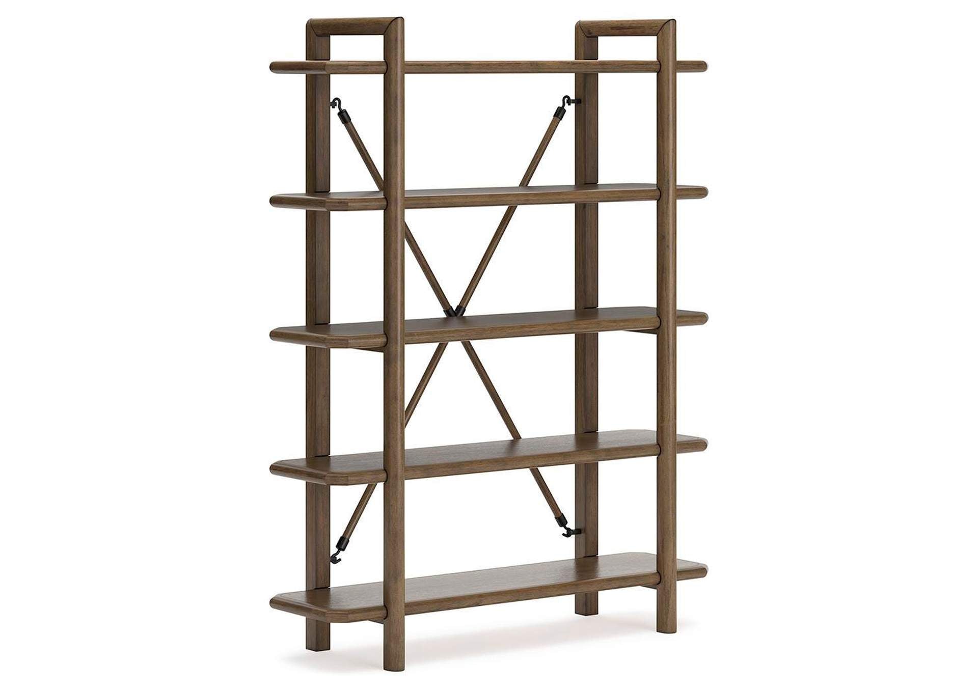 Roanhowe 71" Bookcase angled view