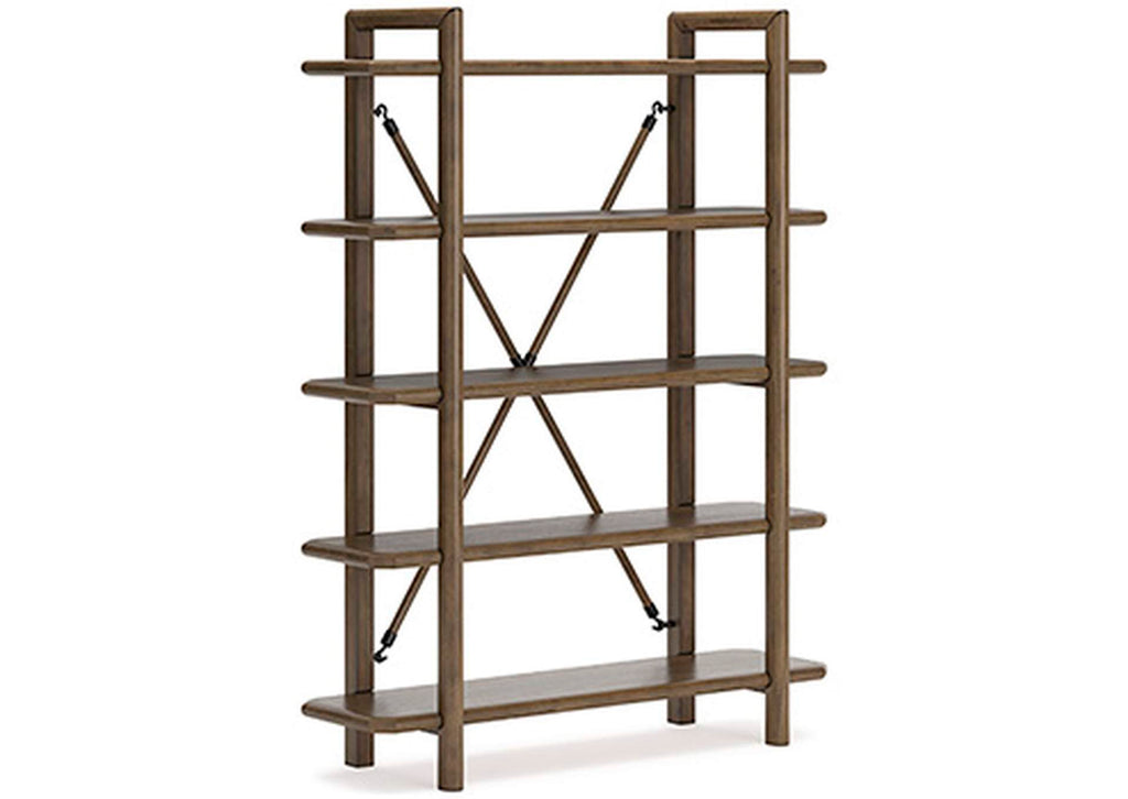 Roanhowe 71" Bookcase angled view