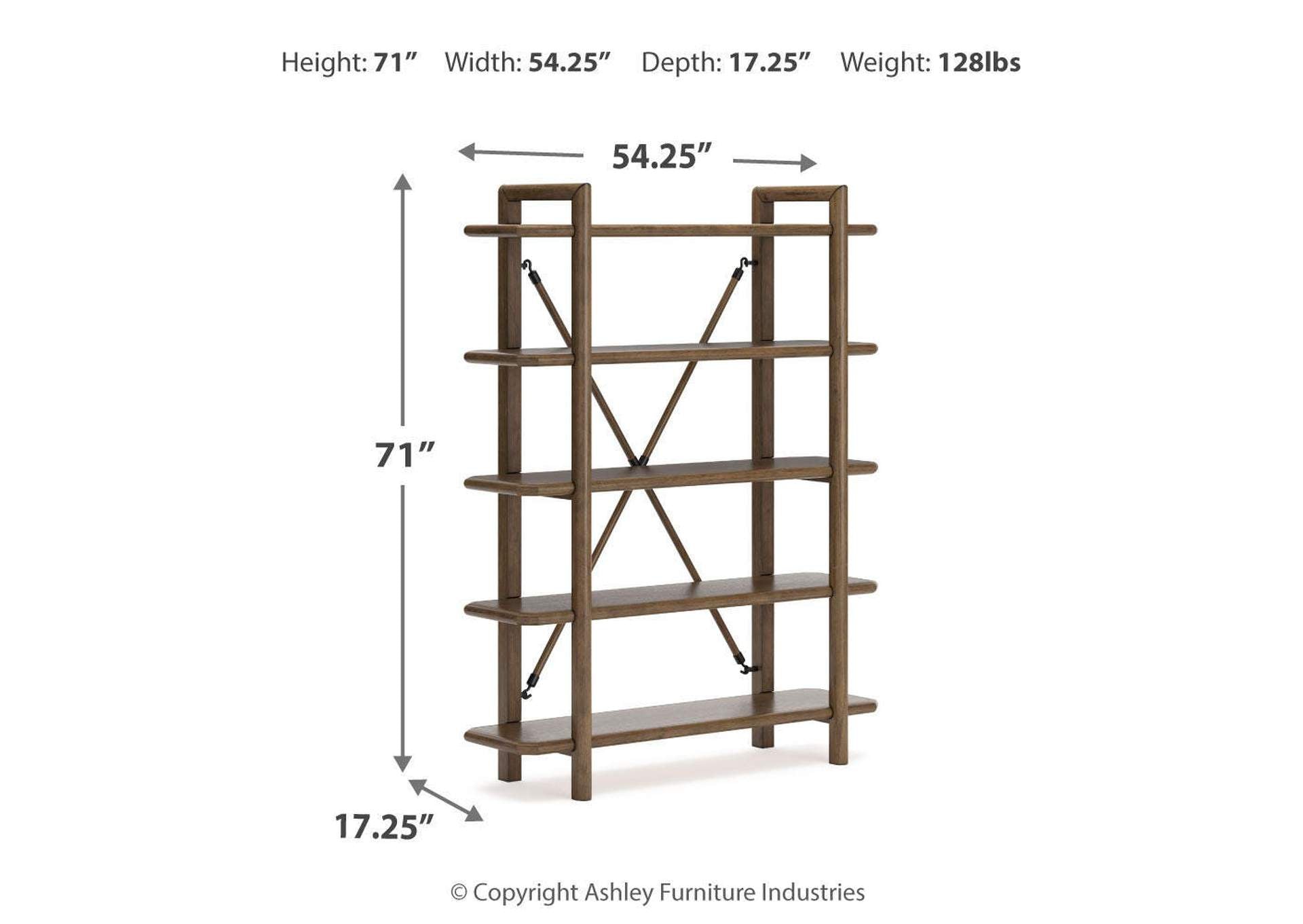 Roanhowe Home Office Desk and Storage dimensions
