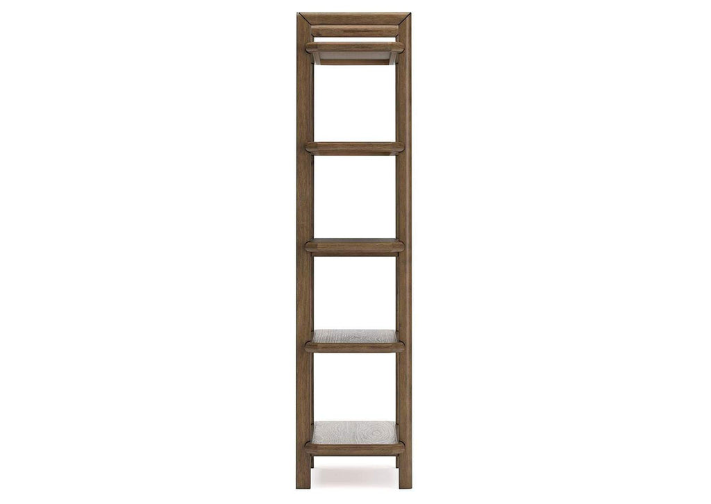 Roanhowe Home Office Desk and Storage side view