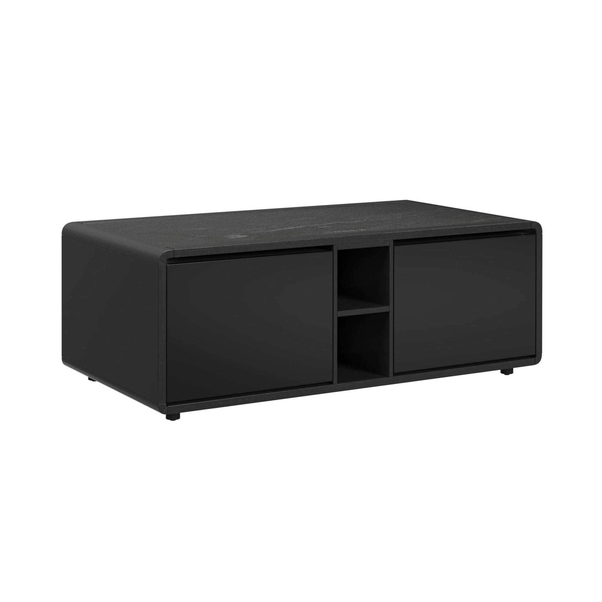 Halo Smart Coffee Table With Cooler And Speaker In Black