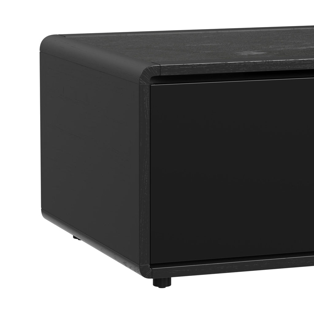 Halo Smart Coffee Table With Cooler And Speaker In Black