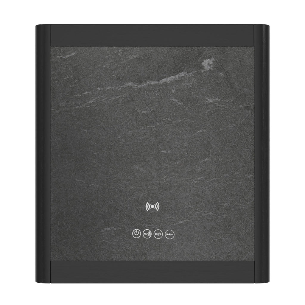 Halo Square Smart End Table In Black
