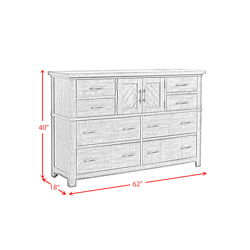 Jax Dresser In Cherry