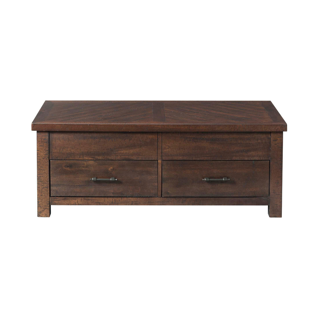 Jax Coffee Table w/Lift Top In Cherry