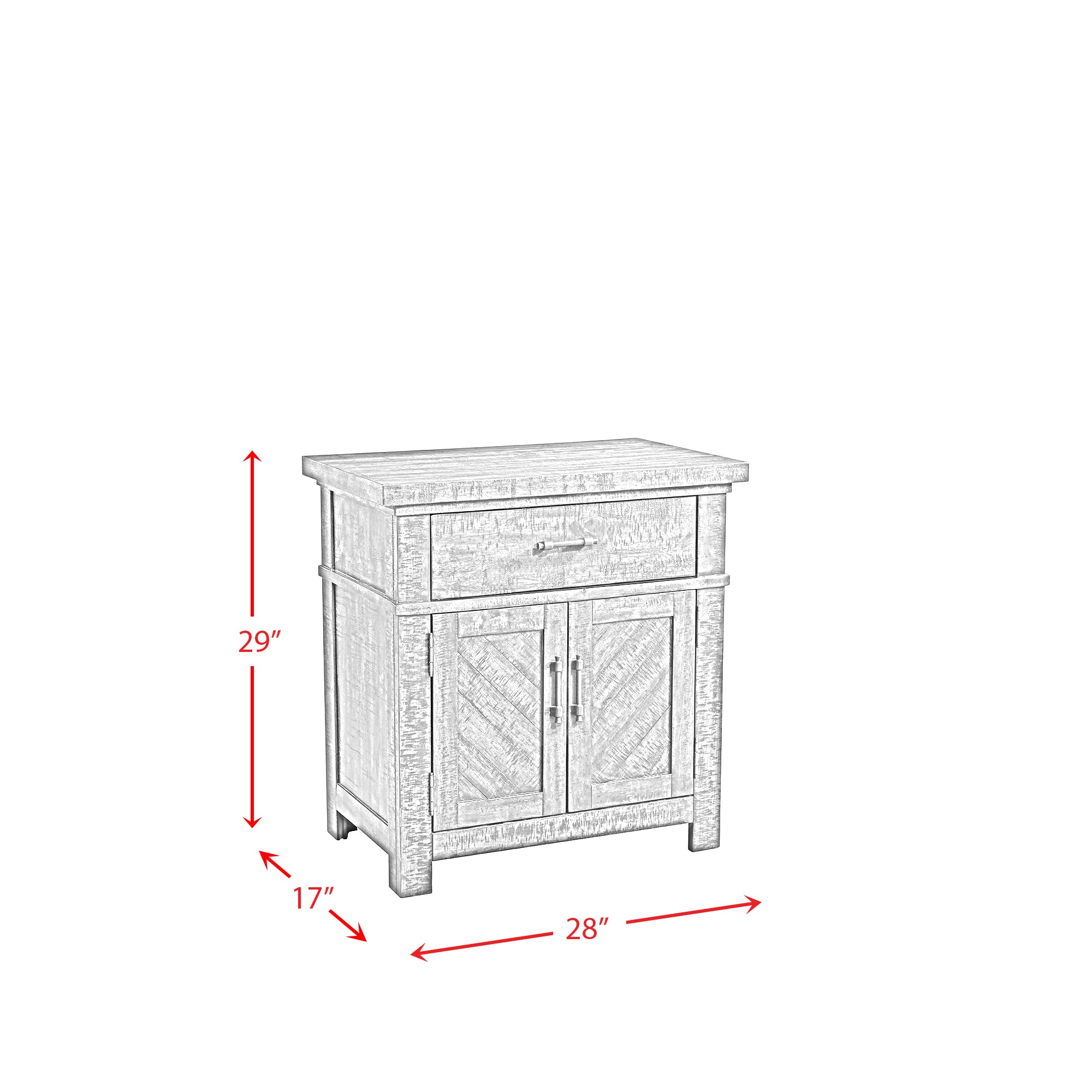 Jax Nightstand In Cherry