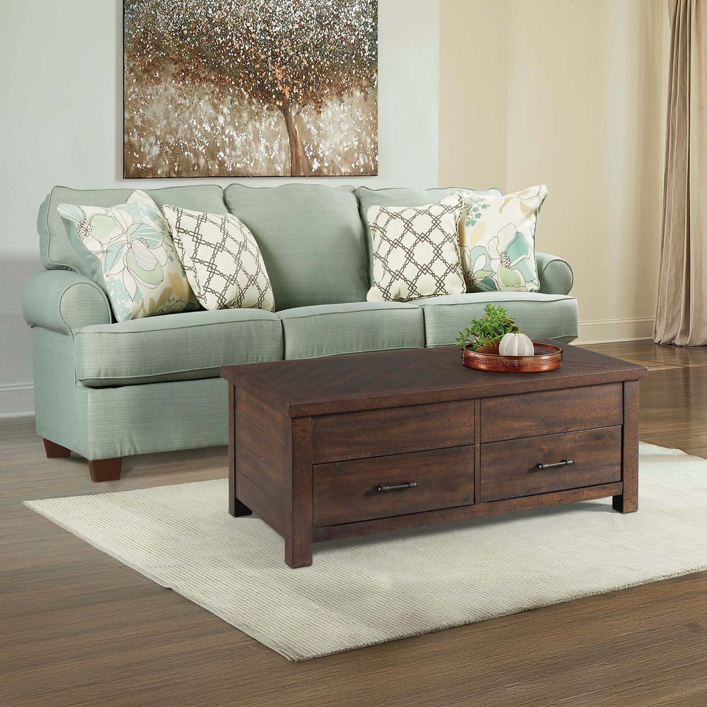 Jax Coffee Table w/Lift Top In Cherry