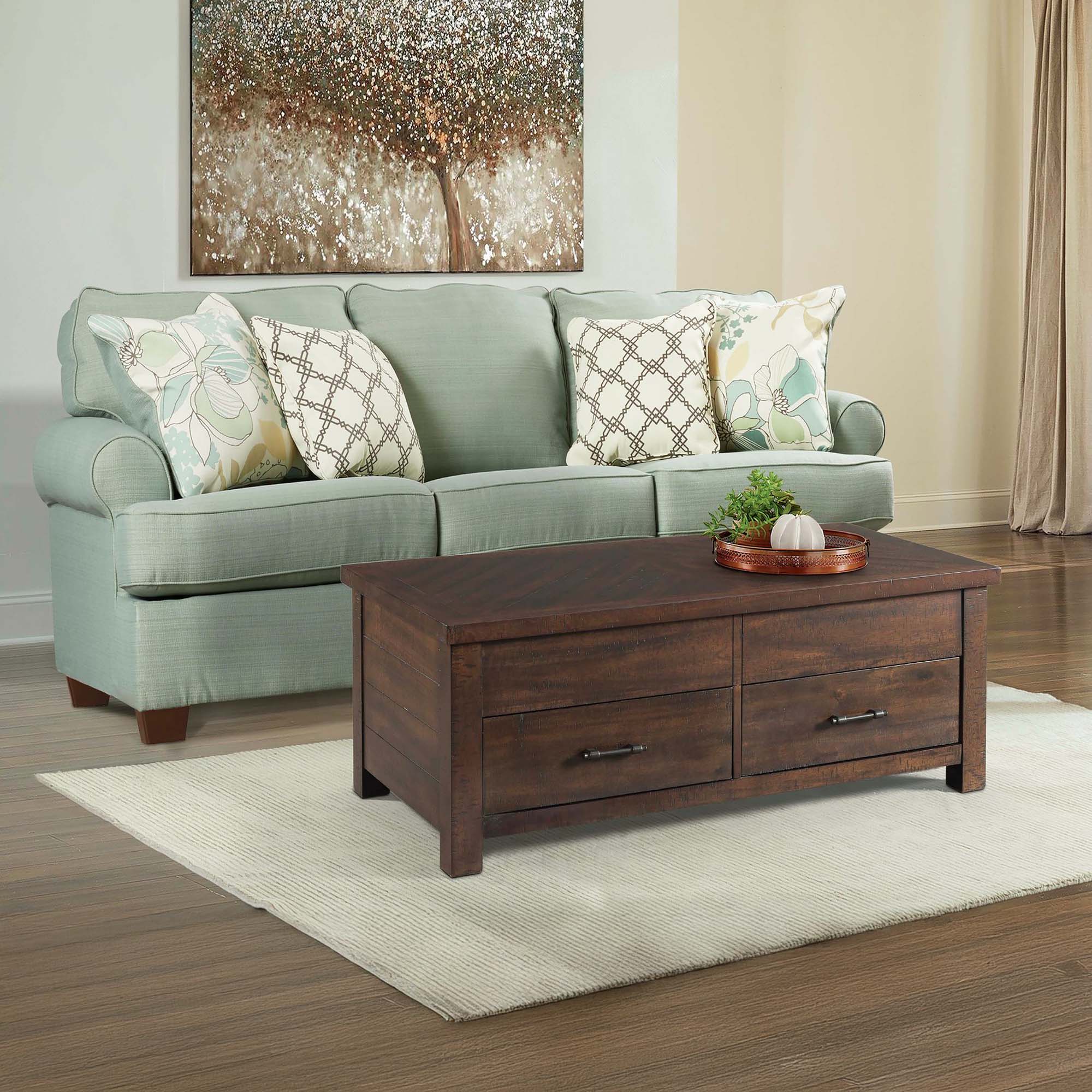 Jax Coffee Table w/Lift Top In Cherry