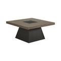 Jemma Coffee Table In Grey And Dark Espresso