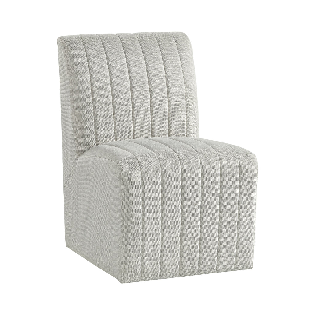 Jemma Upholstered Side Chair In Beige Linen (2 Per Carton)