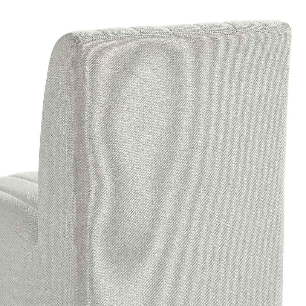 Jemma Upholstered Side Chair In Beige Linen (2 Per Carton)
